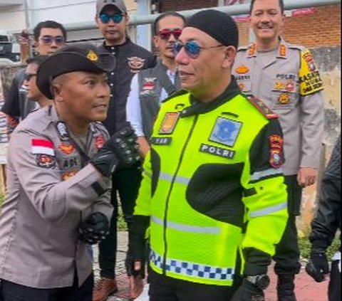 Om Rocker 'Cegat' Jenderal Polisi di Pinggir Jalan, Ini yang Dilakukannya