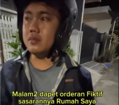 Driver Ojol Nangis Sesenggukan Sampai Lemas Dapat Orderan Fiktif, Ternyata Menyimpan Cerita Pilu