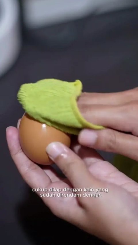 Lap Telur secara Perlahan