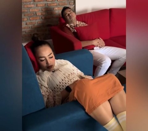 Usai Mengisi Acara Bulan Ramadan, Momen Tidur Raffi Ahmad, Mpok Alpa dan Irfan Hakim Jadi Sorotan