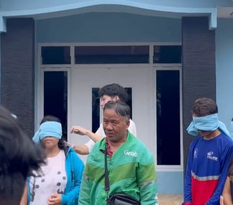 Viral Seleb TikTok Beri Kejutan Drivel Ojol, Belikan Rumah