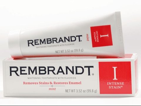 9. Rembrandt Toothpaste