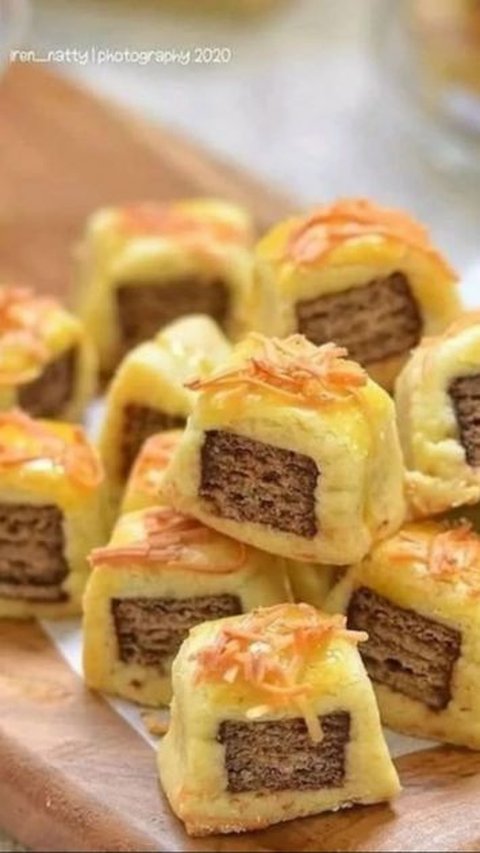 2. Ide Kue Lebaran Modern Kekinian: Kastangel Wafer<br>