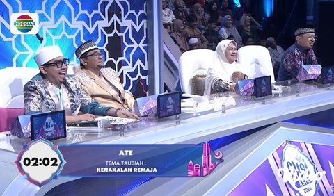 Ate pun mengajak para remaja untuk bermuhasabah diri.<br>