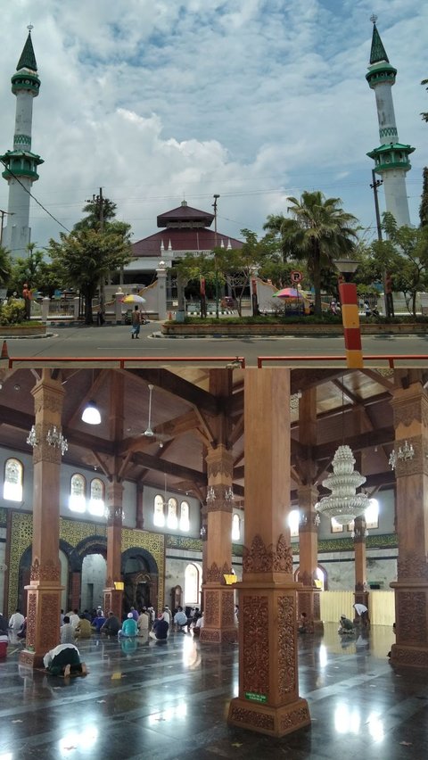 Potret Masjid Agung Bangkalan, Masjid Pertama yang Didirikan Sultan Keraton untuk Masyarakat