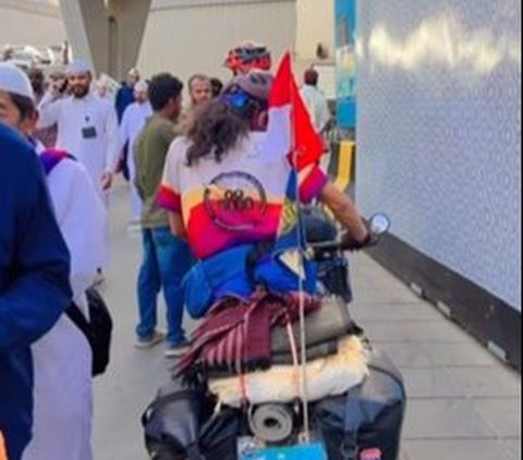 Viral Pria Asal Indonesia Naik Sepeda ke Makkah, Tempuh Waktu 7 Bulan