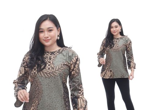 10 Contemporary Batik Blouse Recommendations for Women, Looking More Beautiful on Eid Day