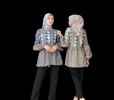 10 Rekomendasi Blouse Batik Kekinian untuk Wanita, Tampil Lebih Memukau saat Lebaran