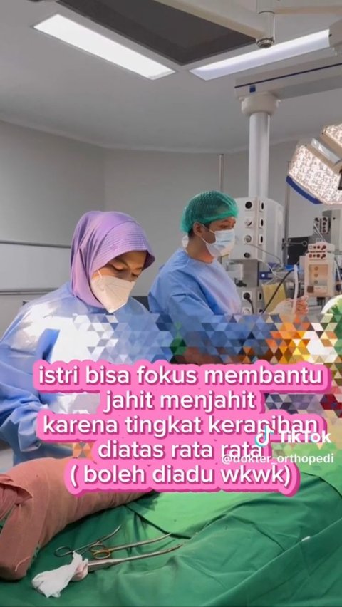 Sama-sama Dokter, Wanita Ini Bagikan Pengalaman saat Kerja Bareng Suami di Ruang Operasi