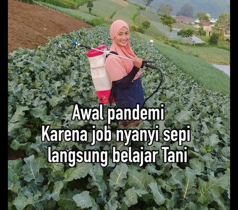 Transformasi Novi Listiana, Dulu Penyanyi Dangdut Dibayar Rp 200 Ribu Kini Petani Sukses, Berhasil Lunasi Utang Keluarga Ratusan Juta