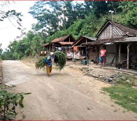 Mengunjungi Kampung Terpencil di Puncak Bukit Wonogiri, Hampir Semua Warganya  punya Motor Trail