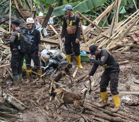 Empat Korban Tertimbun Longsor di Bandung Barat Ditemukan, Dua di Antaranya Anak-Anak