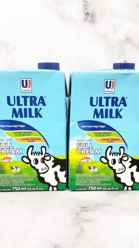 2. Ultramilk UHT Full Cream Milk, Creamy and Rich in Nutrition