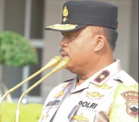 Wakapolda Jawa Tengah Brigadir Jenderal (Brigjen) Agus Suryonugroho memimpin apel di Halaman Mapolda Jateng, Senin (25/3) lalu.<br>