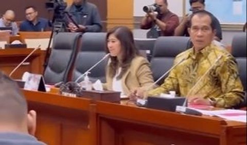 Sosok anggota DPR tersebut ialah Ketua Komisi I DPR Meutya Viada Hafid.