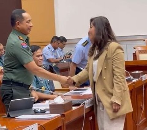 Momen Para Jenderal TNI Hormat ke Anggota DPR Wanita jadi Sorotan, Netizen Sampai Penasaran Jabatannya