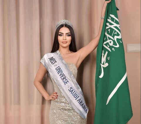 Portrait of the Real Figure of Rumy Alqahtani, the First Representative of Saudi Arabia in Miss Universe 2024