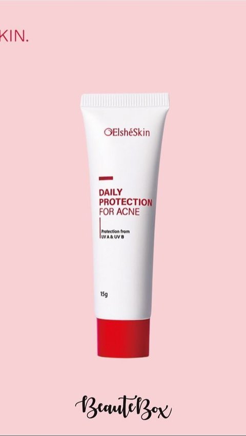 6. Daily Protection for Acne SPF30 Produk dari ElsheSkin<br>