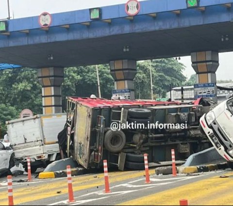 Ini Hasil Tes Urine Sopir Truk Penyebab Kecelakaan Beruntun di Gerbang Tol Halim Utama