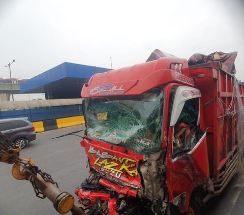 Ini Hasil Tes Urine Sopir Truk Penyebab Kecelakaan Beruntun di Gerbang Tol Halim Utama