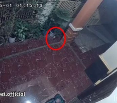 Viral! Video Appearance of Tuyul Playing Again on the Terrace Recorded by CCTV, Homeowner Claims Money for Umrah Keeps Disappearing