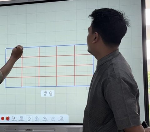 FEB UGM Dapat Bantuan Papan Tulis Digital, Begini Kecanggihannya