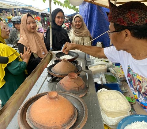 Mencicipi Intip Ketan, Kuliner Khas Kudus yang Hanya Muncul pada Bulan Ramadan Konon Sudah Ada Sejak Zaman Wali Songo