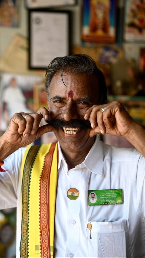 FOTO: Pantang Menyerah, Pria India Ini 238 Kali Gagal di Pemilu dan Siap Maju Lagi
