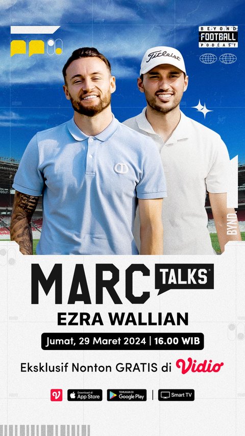 Latest Episode of Marc Talks featuring Ezra Walian