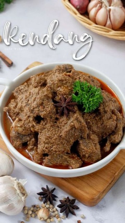 8. Resep Rendang Daging Sapi Rempah<br>