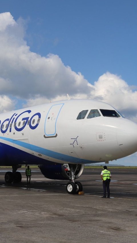 Indigo Airlines dari India Mendarat Perdana di Bandara Ngurah Rai Bali