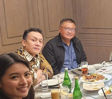 Potret Keluarga Andika Perkasa Buka Puasa Bersama, Angela dan Iptu Hafiz Akbar Makin Lengket Bikin Salfok