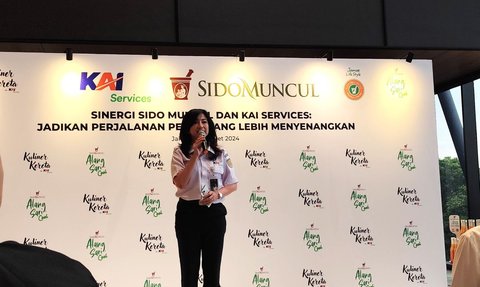 Wajib Dicoba! Sido Muncul dan KAI Services Hadirkan Minuman Herbal Siap Minum di 64 Kereta Eksekutif