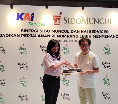 Wajib Dicoba! Sido Muncul dan KAI Services Hadirkan Minuman Herbal Siap Minum di 64 Kereta Eksekutif