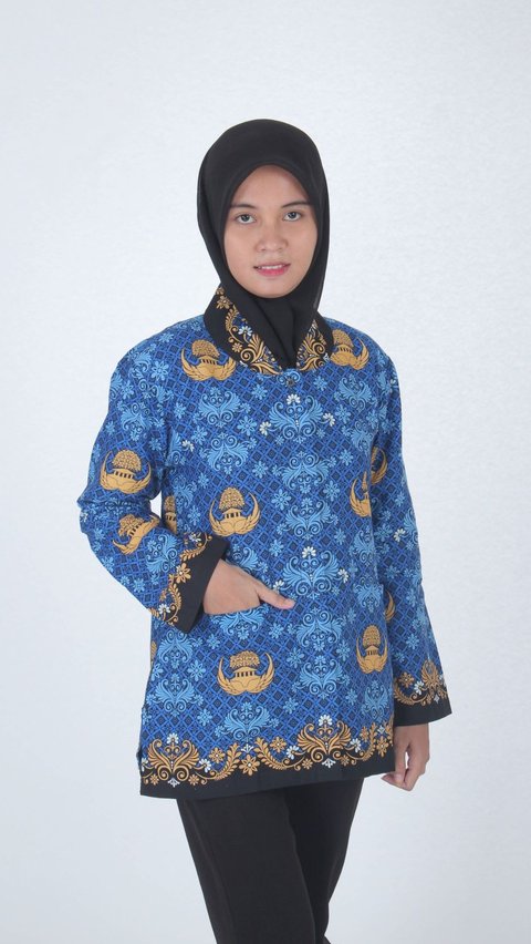 3. Seragam Batik PNS Wanita KORPRI<br>