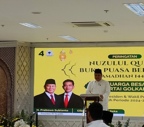 Airlangga Pamer Keberhasilan Golkar di Depan Prabowo-Gibran