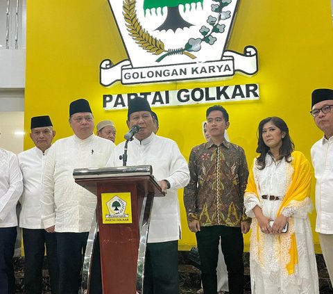 Prabowo Ungkap Peran Golkar di Pilpres 2024