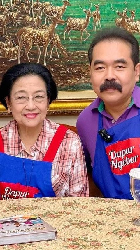 Potret Inul Daratista dan Adam Masak Bareng Megawati Soekarnoputri 'Saya Bangga Masak sama Orang Hebat'