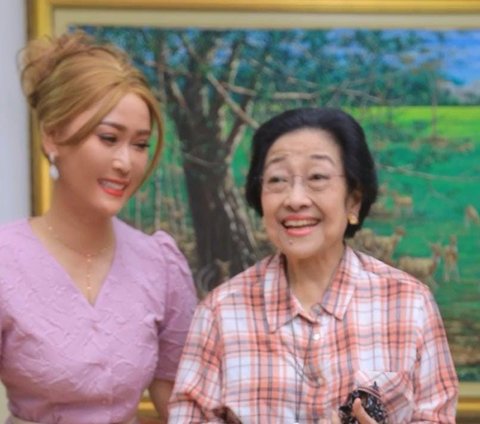 Potret Inul Daratista dan Adam Masak Bareng Megawati Soekarnoputri 'Saya Bangga Masak sama Orang Hebat'