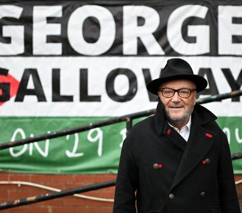 FOTO: Inilah George Galloway, Politikus Pro Palestina Menang Telak di Pemilu Inggris: Punya Istri Cantik Berdarah Indonesia