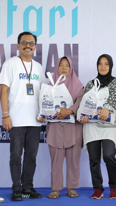 Dukung Program Safari Ramadan BUMN 2024, PT PNM Bagikan 1.000 Paket Sembako di Lampung