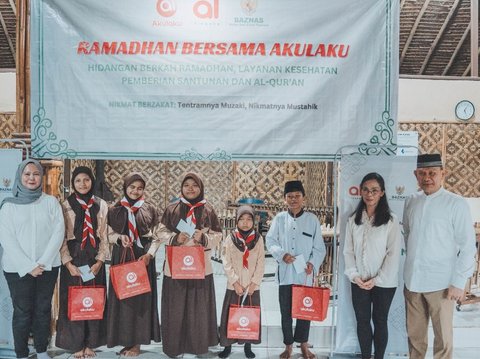 Akulaku and BAZNAS RI Share Blessings of Ramadan by Embracing Children of Waste Pickers