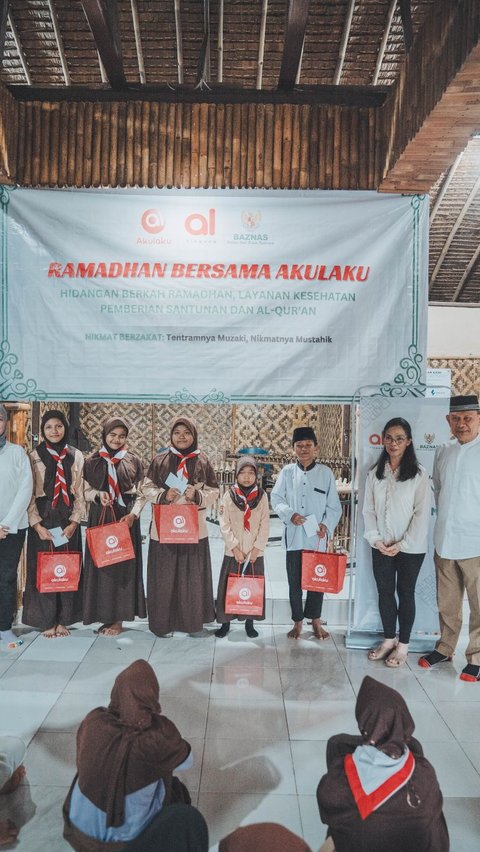 Akulaku and BAZNAS RI Share Blessings of Ramadan by Embracing Children of Waste Pickers