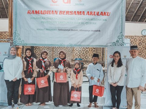 Akulaku and BAZNAS RI Share Blessings of Ramadan by Embracing Children of Waste Pickers
