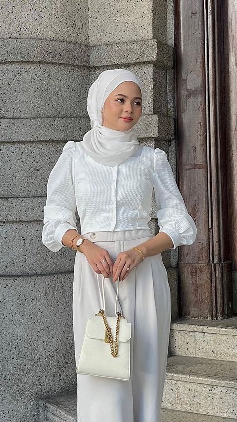 All-White Outfit Ideas, Suitable for Hari Raya and Office