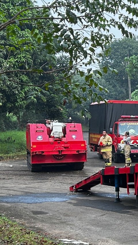 Dengan dilengkapi teknologi canggih, mobil robot ini dapat bekerja melalui kendali remote kontrol. Foto: Bagus SARAGIH / AFP<br>