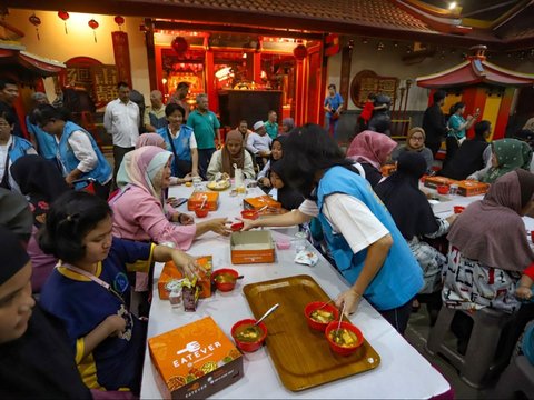 FOTO: Indahnya Toleransi Buka Puasa Bersama Penyandang Disabilitas se-Kota Bogor di Vihara Dhanagun