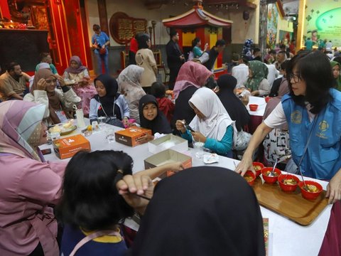 FOTO: Indahnya Toleransi Buka Puasa Bersama Penyandang Disabilitas se-Kota Bogor di Vihara Dhanagun