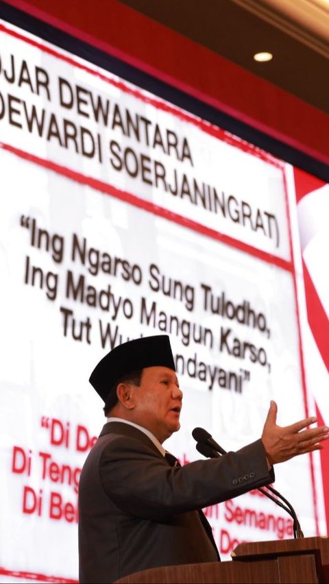 Prabowo Menggebu-gebu Pidato Depan Mahasiswa, Singgung Pemimpin Kadang Tak Waspada