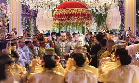 Gelar Resepsi Mewah di Jakarta, Sederet Tamu Penting di Pernikahan Anak Mentan Amran dari Presiden Hingga Jenderal TNI